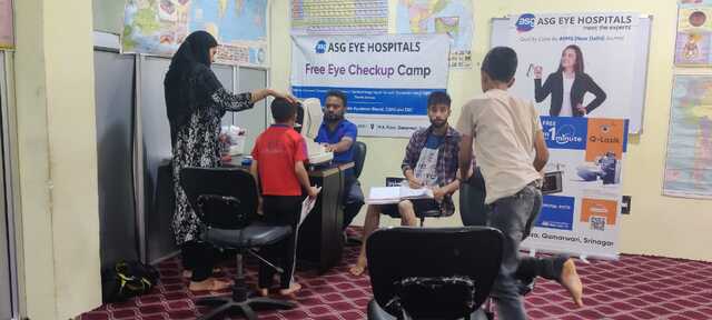 ASG Eye Hospital Organizes Successful Free Eye Camp for CK Home Children and Local Senior Citizens