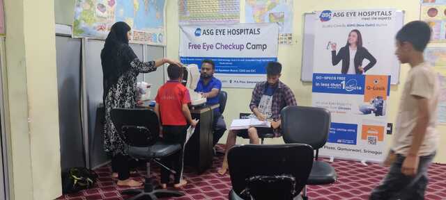ASG Eye Hospital Organizes Successful Free Eye Camp for CK Home Children and Local Senior Citizens
