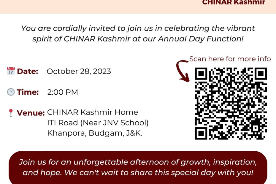 CK Annual Day Invitation