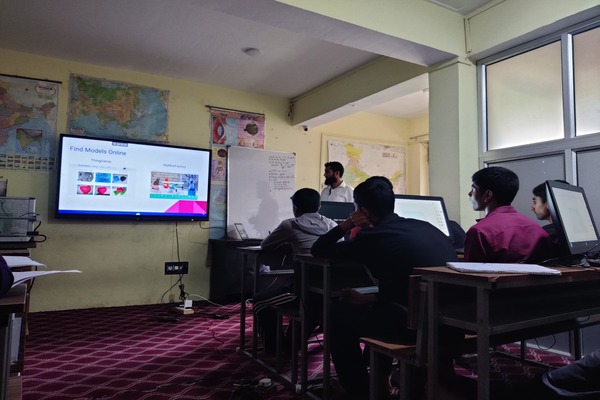 3D Printing Workshop at CHINAR Kashmir Home