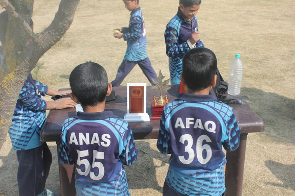 CHINAR Kashmir Home Sports Day 2024 - Boys and Trophies