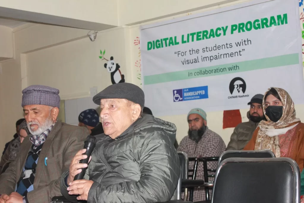 The 15-Day Digital Literacy Program for Visually Challenged Students