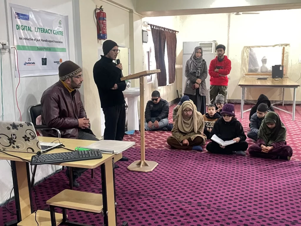 The 15-Day Digital Literacy Program for Visually Challenged Students