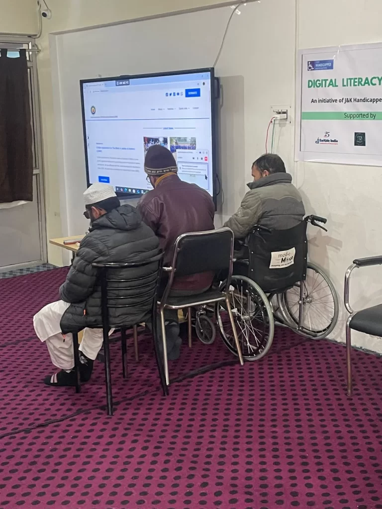 The 15-Day Digital Literacy Program for Visually Challenged Students
