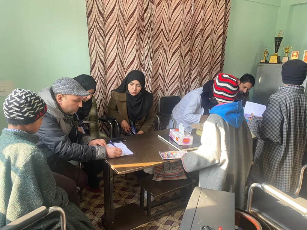 RBSK Team from District Hospital Budgam Conducts Medical Checkup at CHINAR Home