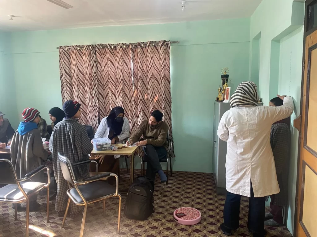 RBSK Team from District Hospital Budgam Conducts Medical Checkup at CHINAR Home