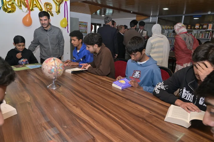 Library Inauguration at CHINAR Home