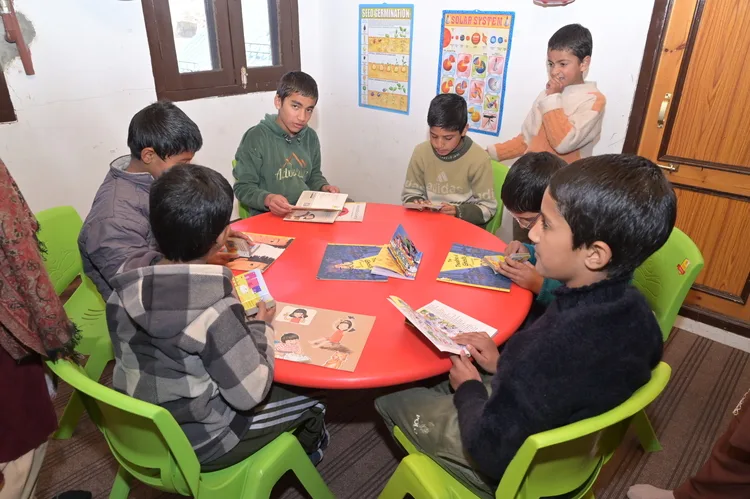 Library Inauguration at CHINAR Home